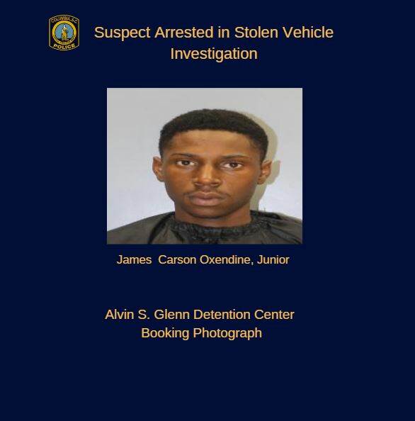 CPD Arrests Teen After Crashing Stolen Vehicle from NC Carjacking Case ...